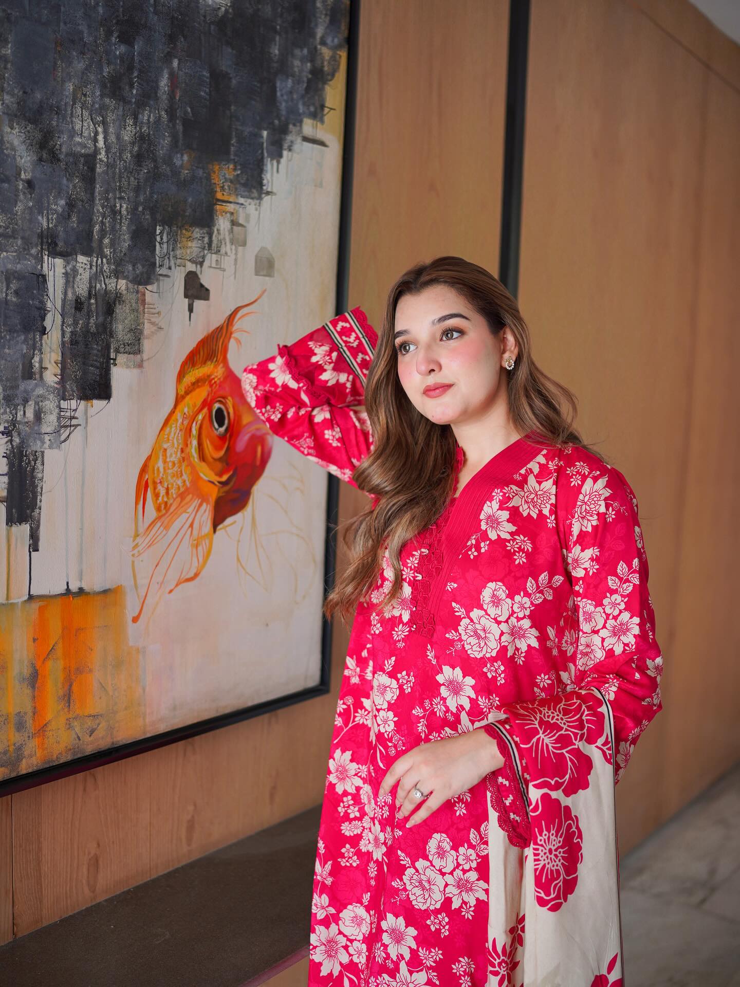 Sapphire - Winter 3PC Karandi Digital Print Dress - BN33416