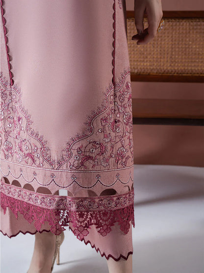 Asim Jofa - Winter 3PC Dhanak Embroidered Suit - BN3384