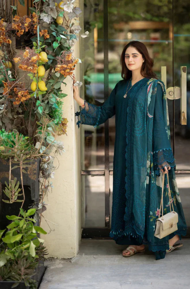 SB1070 - Bareeze 3PC Lawn Embroidered Suit