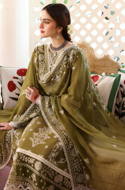 MAHNUR - Summer 3PC Lawn Embroidered with Sequence Suit - SB1110