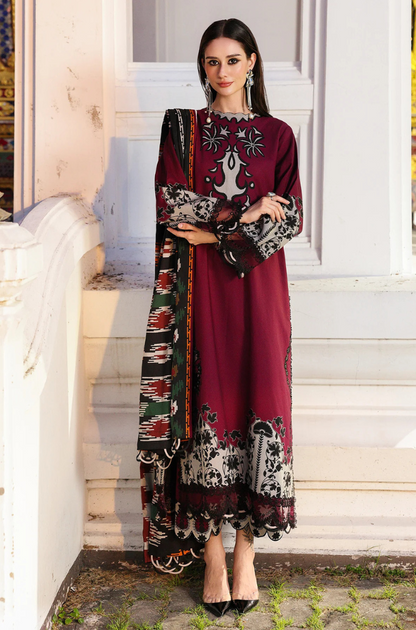 Charizma - Winter 3PC Karandi Digital Print Dress - BN3388