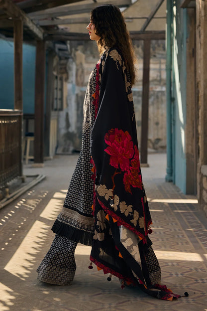 Charizma - Winter 3PC Karandi Digital Print Dress - BN33138